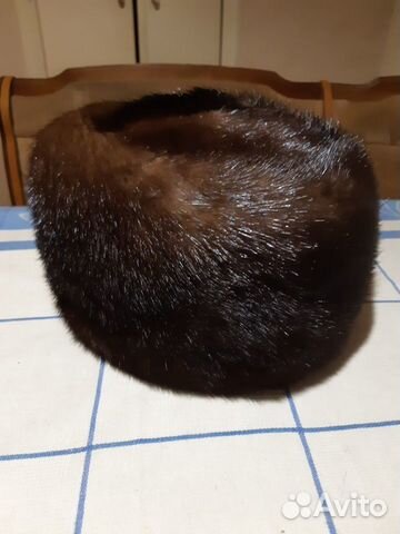 Шапка норковая женская