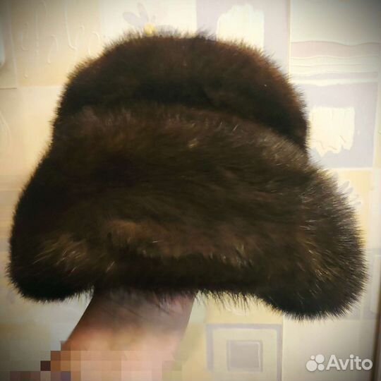 Шляпа женская меховая. 58 р