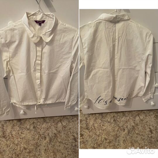 Рубашка школьная блузка