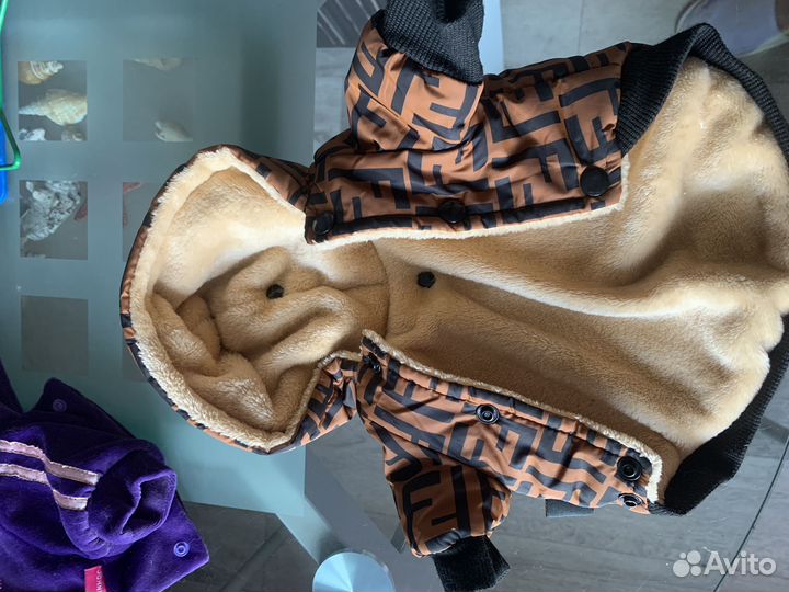 Куртка для маленькой собаки fende