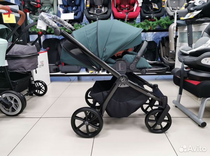 Коляска 2 в 1 Tutis Mio plus, green