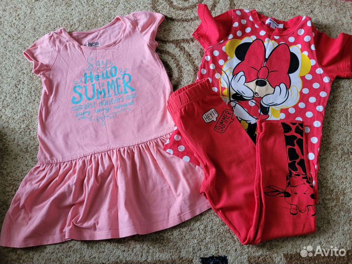 Детские вещи для девочек рост 104-110