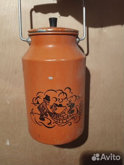 Ёмкость 12л, бидон СССР, лыжи, ботинки 3М,значок