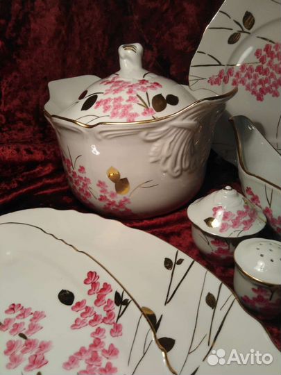 Сервиз столовый Дулево сирень