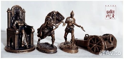 Солдатики бронза 40 мм