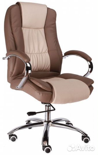 Кресло офисное EverProf Klio T Экокожа Бежевый