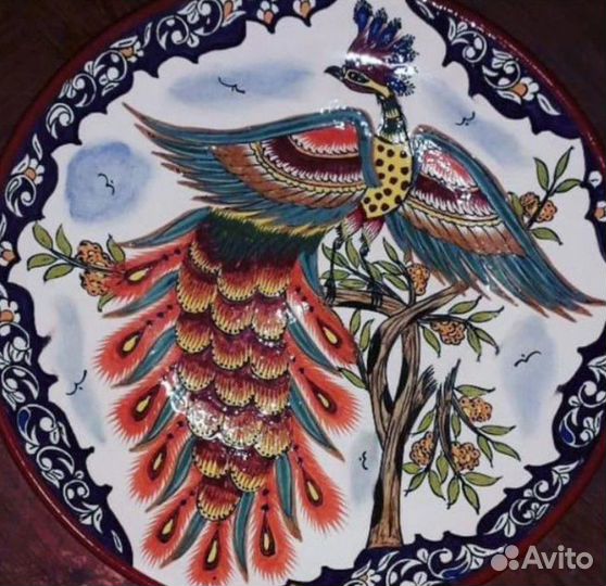 Ляган узбекский. Пахта, Риштан. Города Узбекистана