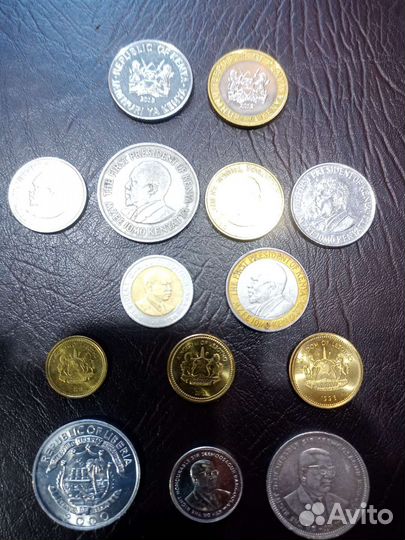 Монеты стран африки