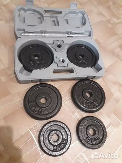 Гантель 15кг. Метал Всего 1шт