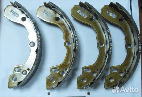 Колодки зад барабан Спектра KIA spectra иж