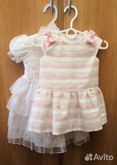 Платье для девочки 80
