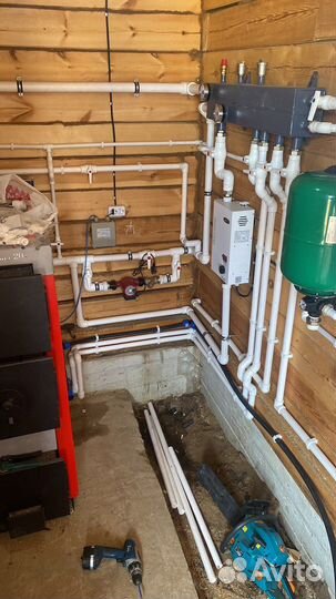 Установа и Монтаж системы отопления