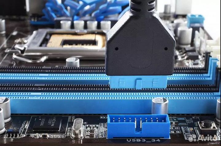 Переходник usb3.0 на usb2.0 для мат платы
