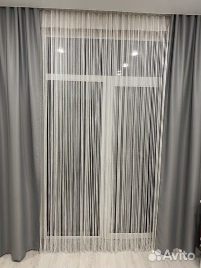 Шторы нитки