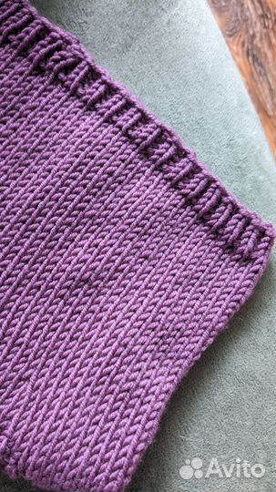 Варежки вязаные б/у