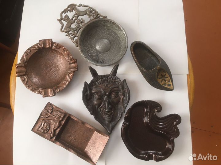 Пепельницы СССР металл