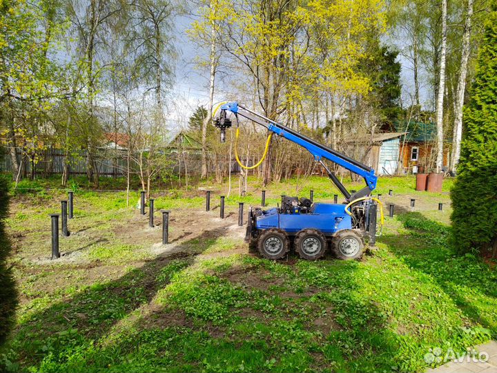 Винтовые сваи продажа монтаж