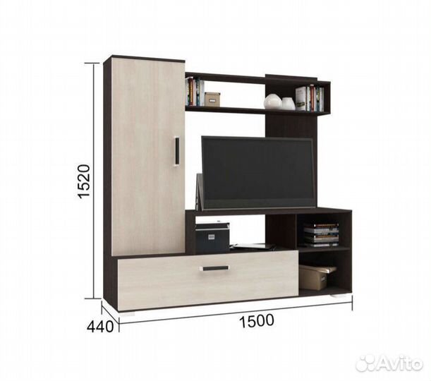 Гостиная стенка Евро-2