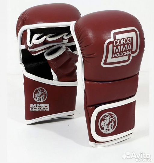 Перчатки для мма крабы Союз мма России Оптом