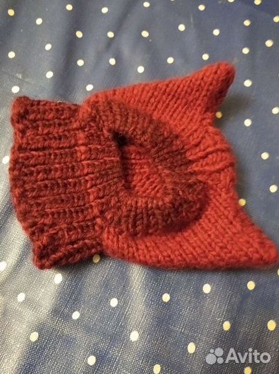 Шапочка для маленькой собачки