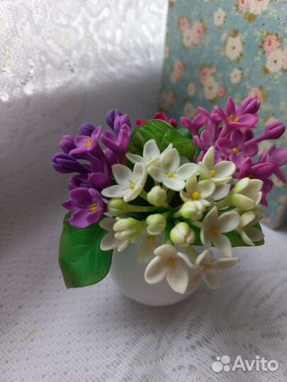 Цветы из полимерной глины