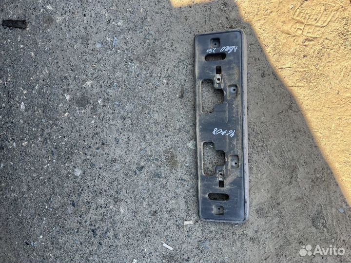 Подиум подномерной Chevrolet Aveo T250 2005-2011