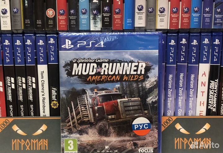 Игры PS4 Spintires: MudRunner American Wilds