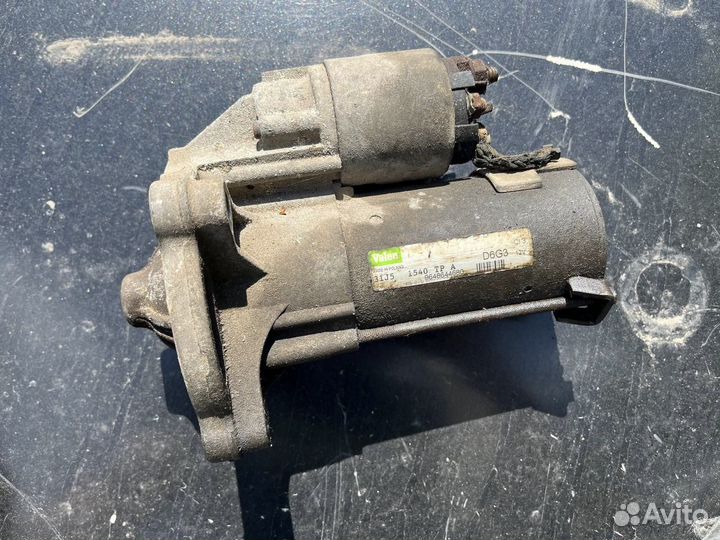 Стартер peugeot 307 1.6 МКПП