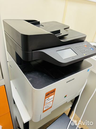 Мфу Samsung CLX-4195FN цветной лазерный