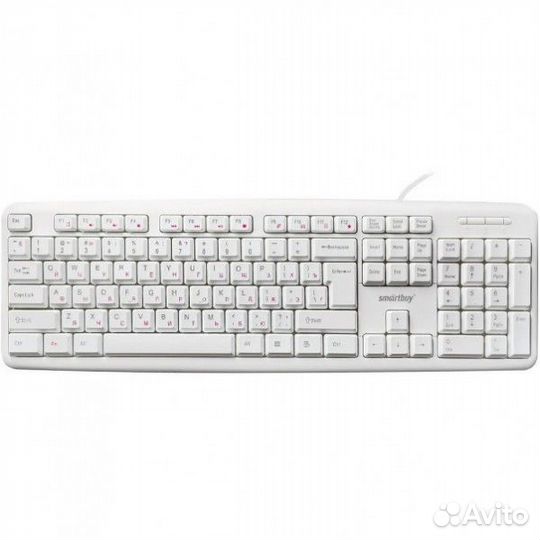 Клавиатура Smartbuy 210 USB белая (SBK-210U-W)
