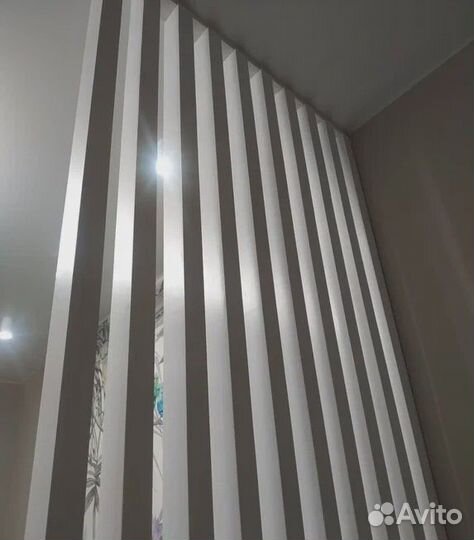 Реечная перегородка ширма 10 шт