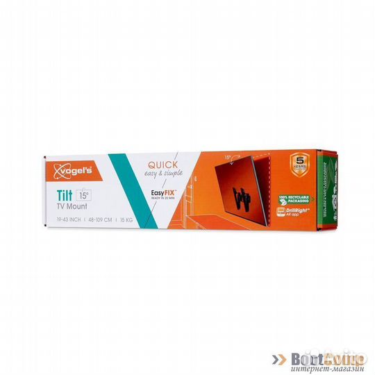 Кронштейн для тв vogel'S TVM 1213 чёрный