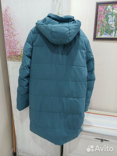 Пуховик женский 48 50 бу