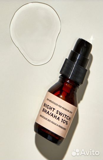 Lixirskin Ночная сыворотка для лица BHA/AHA 10%