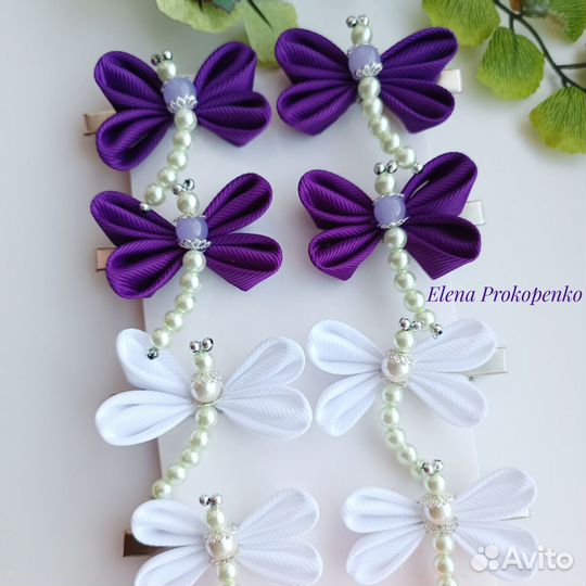 Заколки для волос ручная работа