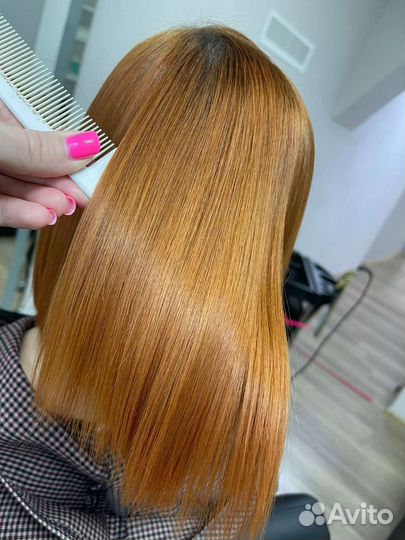 Кератин ботокс волос
