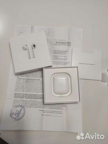 Airpods оригинал с чеками