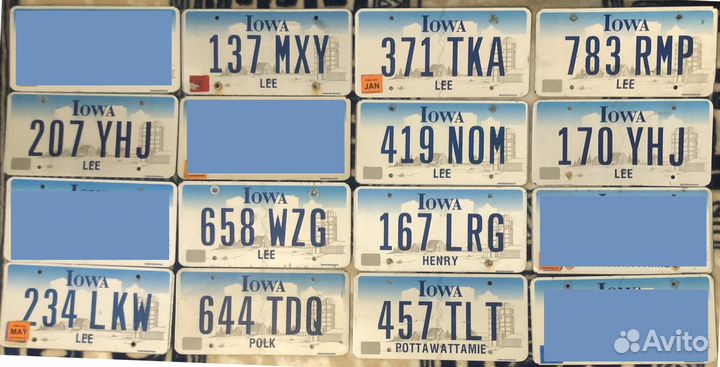 Автомобильные номера США