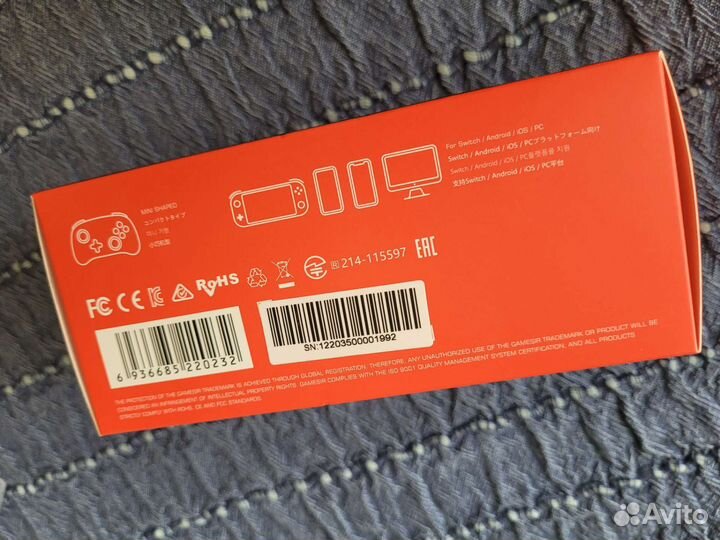 Геймпад gamesir t4 mini nintendo switch новый
