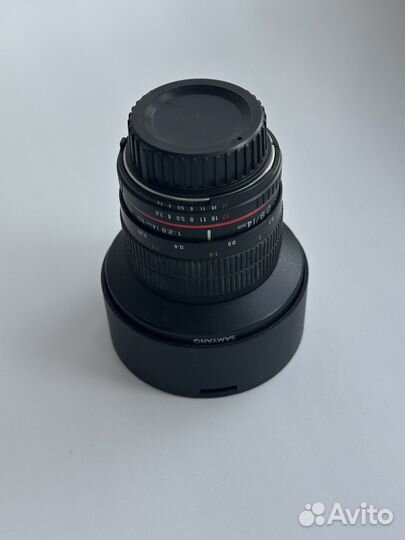 Объектив samyang 14 mm 2.8 Nikon F