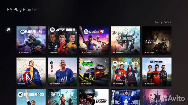 Подписка PS Plus EA Play + EA FC 24 (FIFA 24)