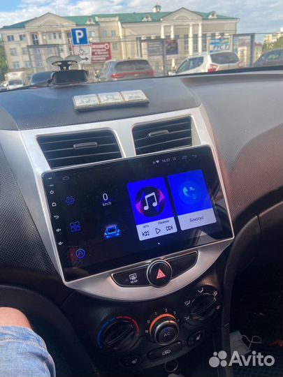 Магнитола Hyundai Solaris Android