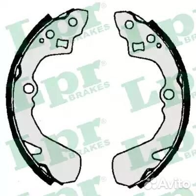 Колодки тормозные барабанные