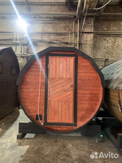 Баня бочка под ключ