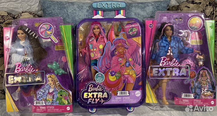 Кукла Барби Экстра 7, 13 шарнирные, BTS