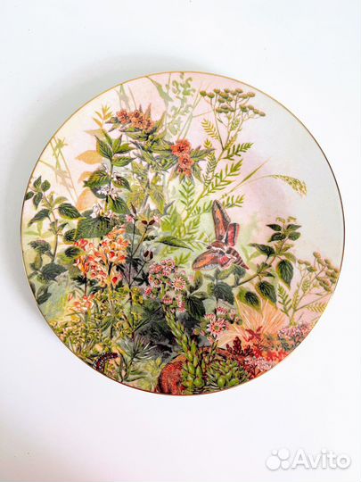 Тарелка настенная фарфор bernadotte 27 см