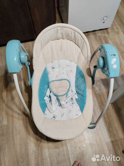 Детские электронные качели бу