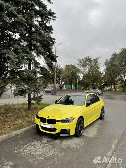 Губа сплиттер переднего бампера BMW F30 M