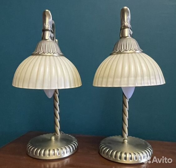 Лампа настольная Афродита бронза 2шт