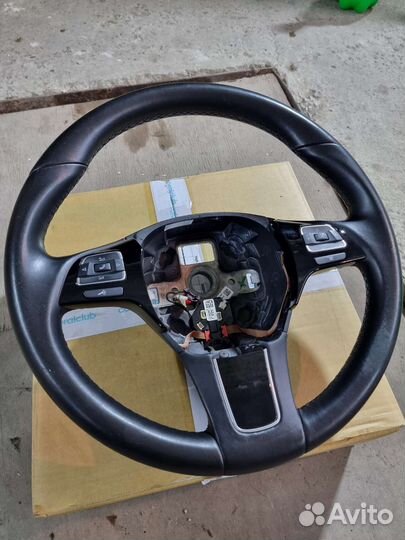 Руль volkswagen touareg nf с подогревом